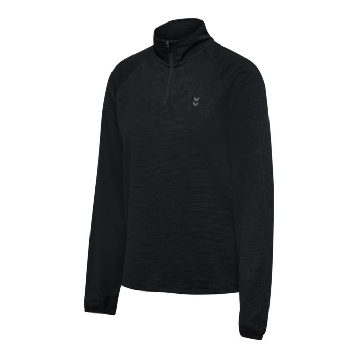 Hummel Pulse Half Zip Midlayer Sort Dame