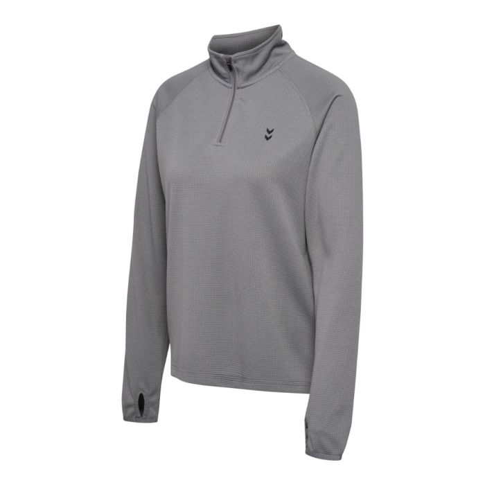Hummel Pulse Half Zip Midlayer Gr&aring; Dame