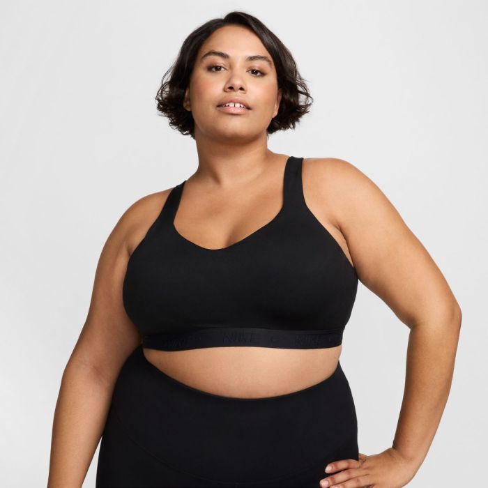 Nike Indy Bra Høj Support Plus Size 2X - Sort til Aktivitet og Komfort