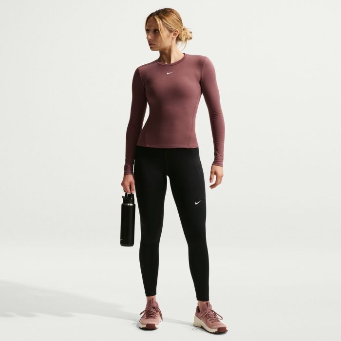 Nike One High-waisted Tights Sort Dame
