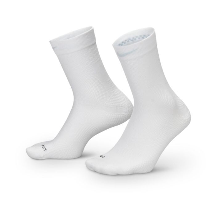 Nike Lightweight Mid-Cut Løbesokker M 38-42 Hvid til komfortabel træning og løb