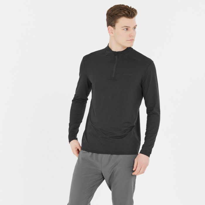 Endurance Armin Midlayer Sort Herre