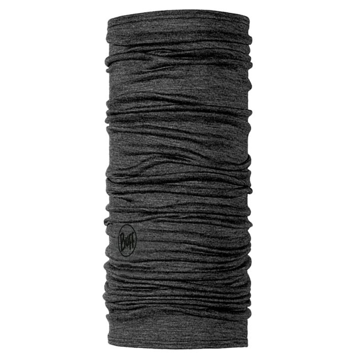 Buff Merino Uld Hue i Solid Grey - Let og varm til l&oslash;b og udend&oslash;rs aktiviteter