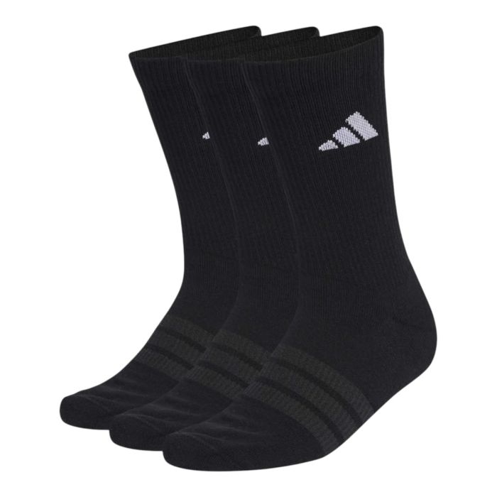 adidas Cushioned Crew Socks 3-Pack / S Sort Unisex