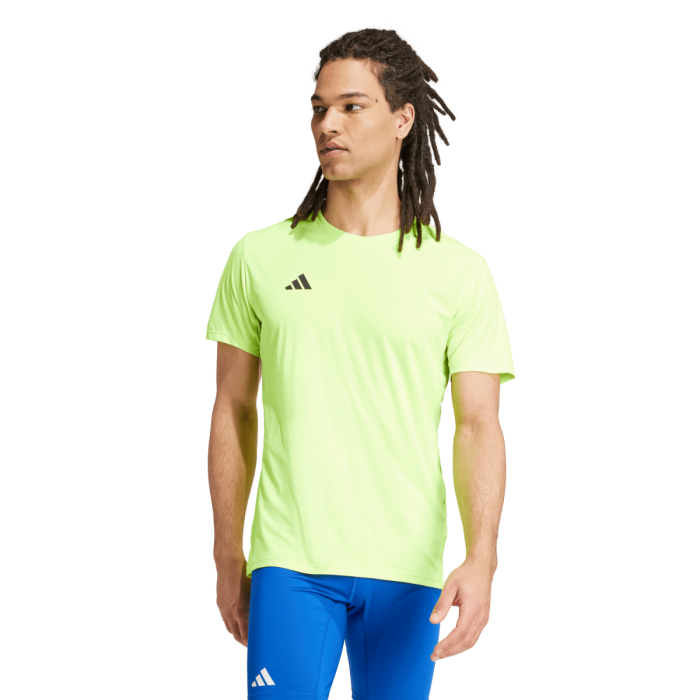 adidas Adizero T-shirt Gul til Herre - Letvægts løbetrøje med åndbarhed