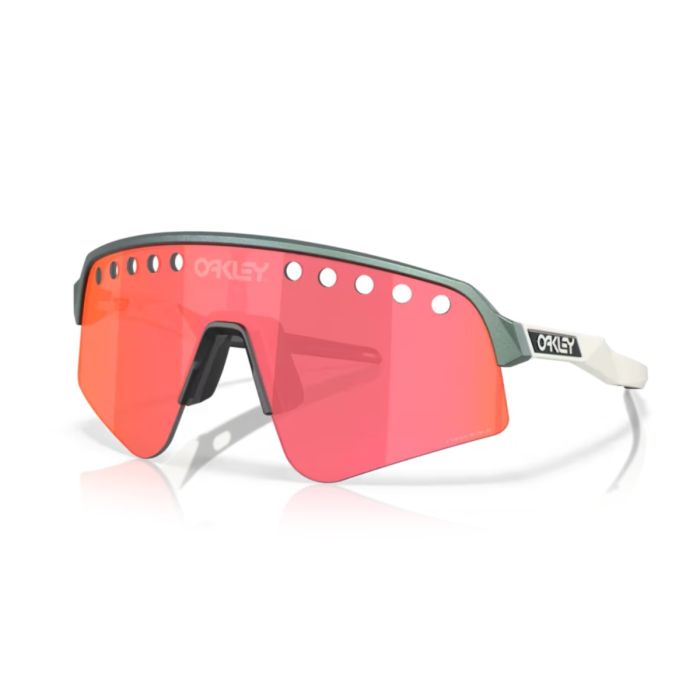 Oakley Sutro Lite Sweep (Prizm Trail Torch) Hvid / R&oslash;d Unisex