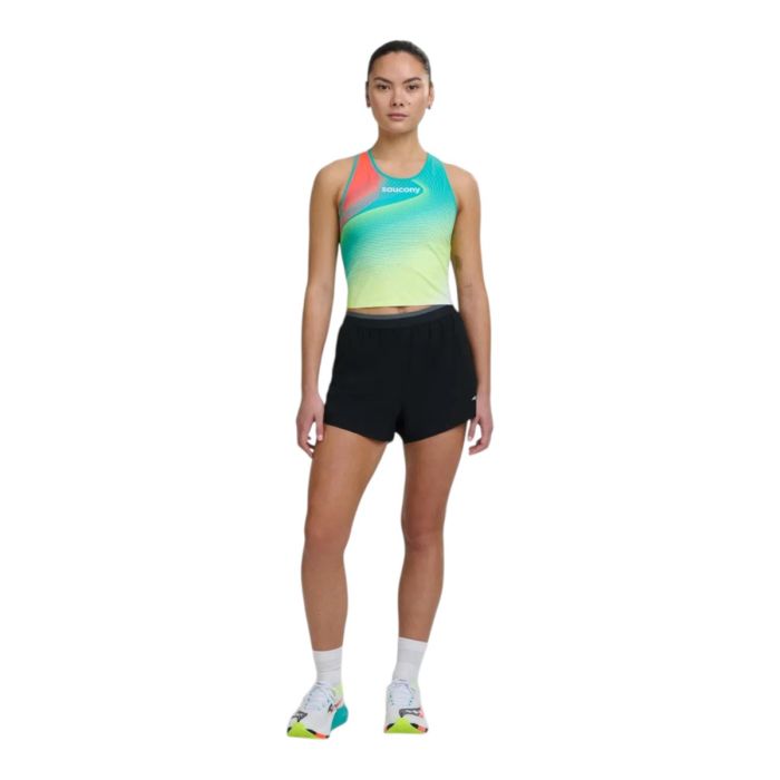 Saucony Endorphin Split Shorts Sort Dame