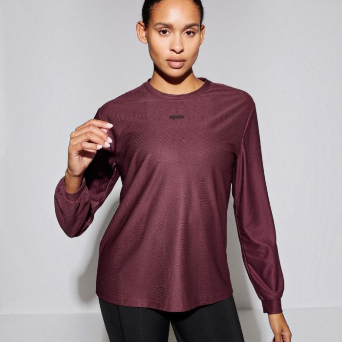 EYDA Lara Long Sleeve Rød Dame