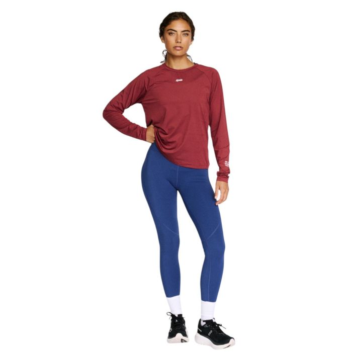 EYDA Lisa Essential LS Tee R&oslash;d Dame