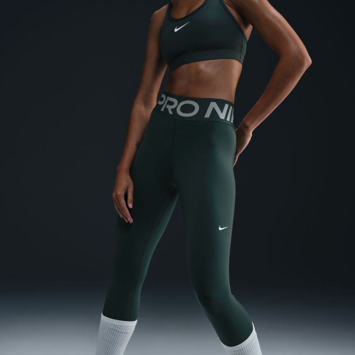 Nike Dri-FIT Sculpt High-Waisted Tights Gr&oslash;n til l&oslash;b og tr&aelig;ning med optimal komfort