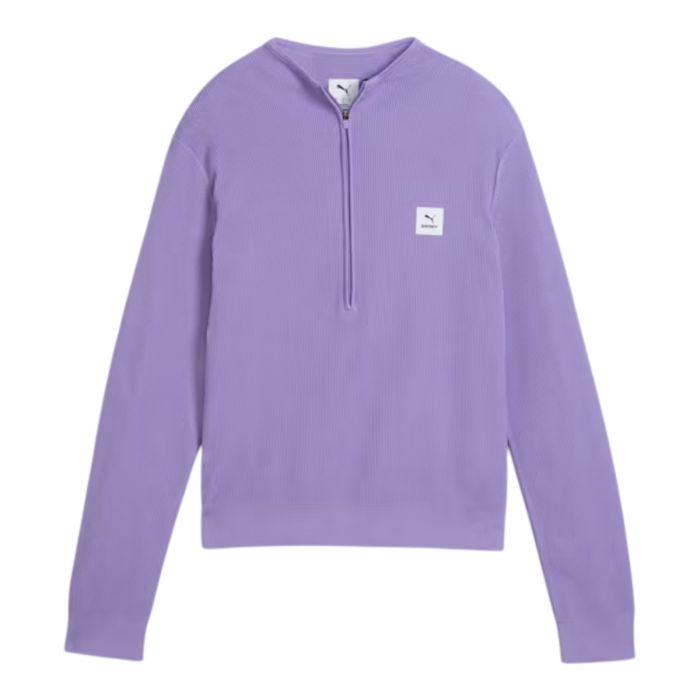 PUMA 1/2 Zip LS Tee Saysky Lilla Dame