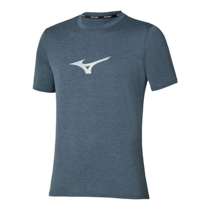 Mizuno Runbird SS Tee Grøn Herre