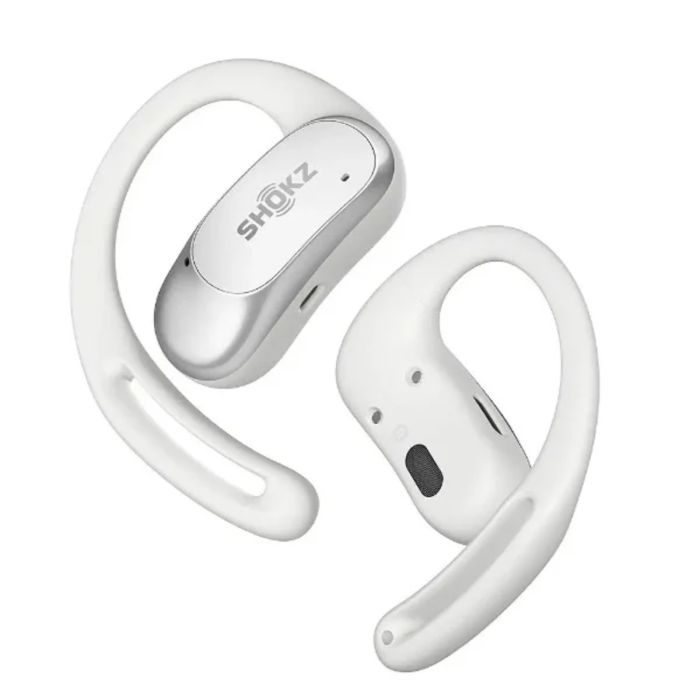 Shokz Openfit Air Tr&aring;dl&oslash;se Hovedtelefoner - Letv&aelig;gt, IP54 Vandresistente til L&oslash;b
