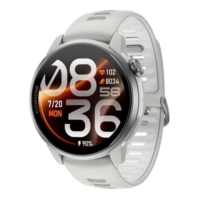 Coros Pace 4 Pro (Silicone) Hvid Unisex
