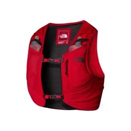 【THE NORTH FACE】Red Run Vest NY81775（XL） The North Face Sunriser Run Vest - Rød Løbevest til Komfort