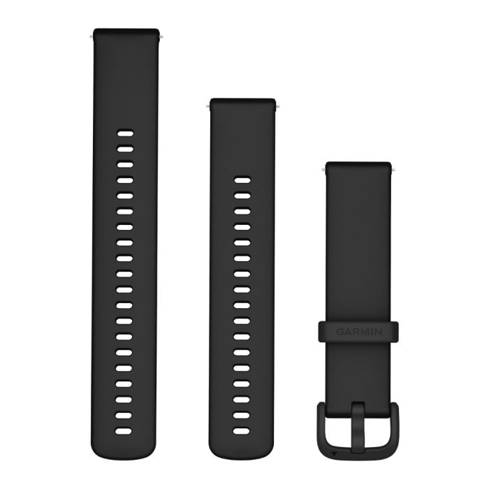 Garmin Quick Release 20 mm Strap (Silicone) Str. ONESIZE Sort