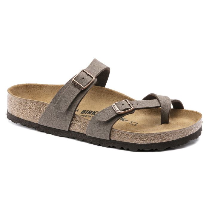 Birkenstock Mayari Regular Birko-Flor Nubuck Str. 37 Brun Dame