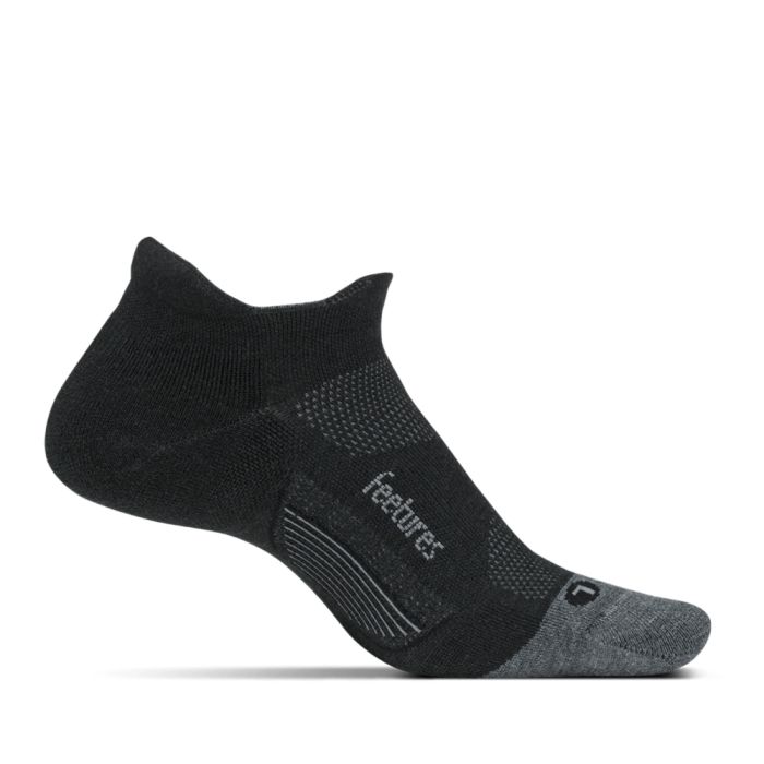 Feetures M10 Ultra Light No Show Strømper - Uld-mix, Størrelse 43-46, Unisex