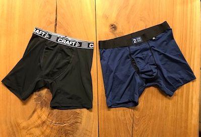 Bedste underbukser til løb - Test af 2UNDR Power Shift Boxer vs. Craft Greatness 6” Boxer