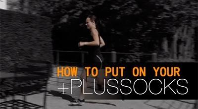 Sådan tager du kompressionsstrømper på