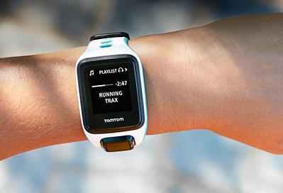 TomTom Runner2 med musikafspiller