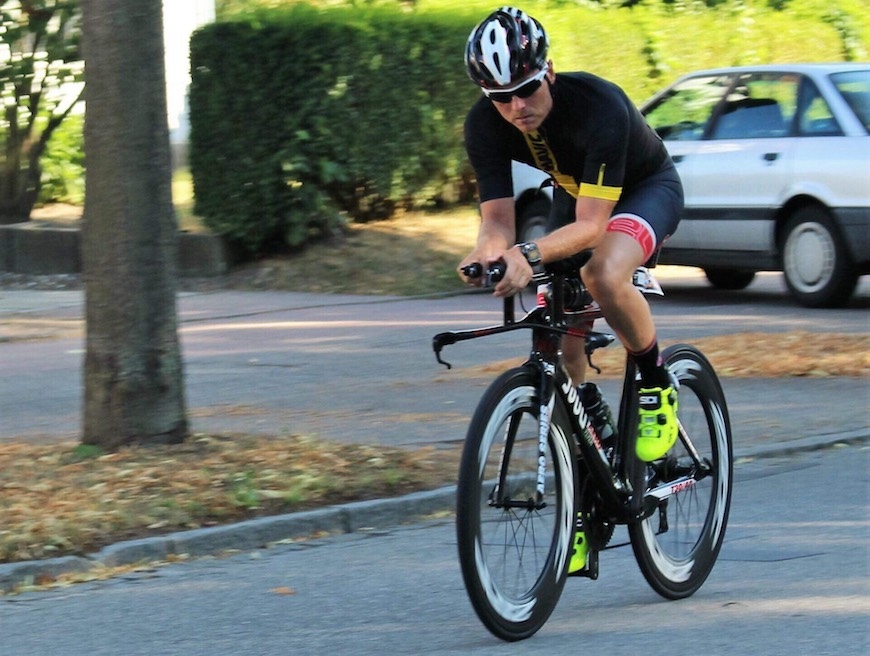 tredobbelt ironman cykling