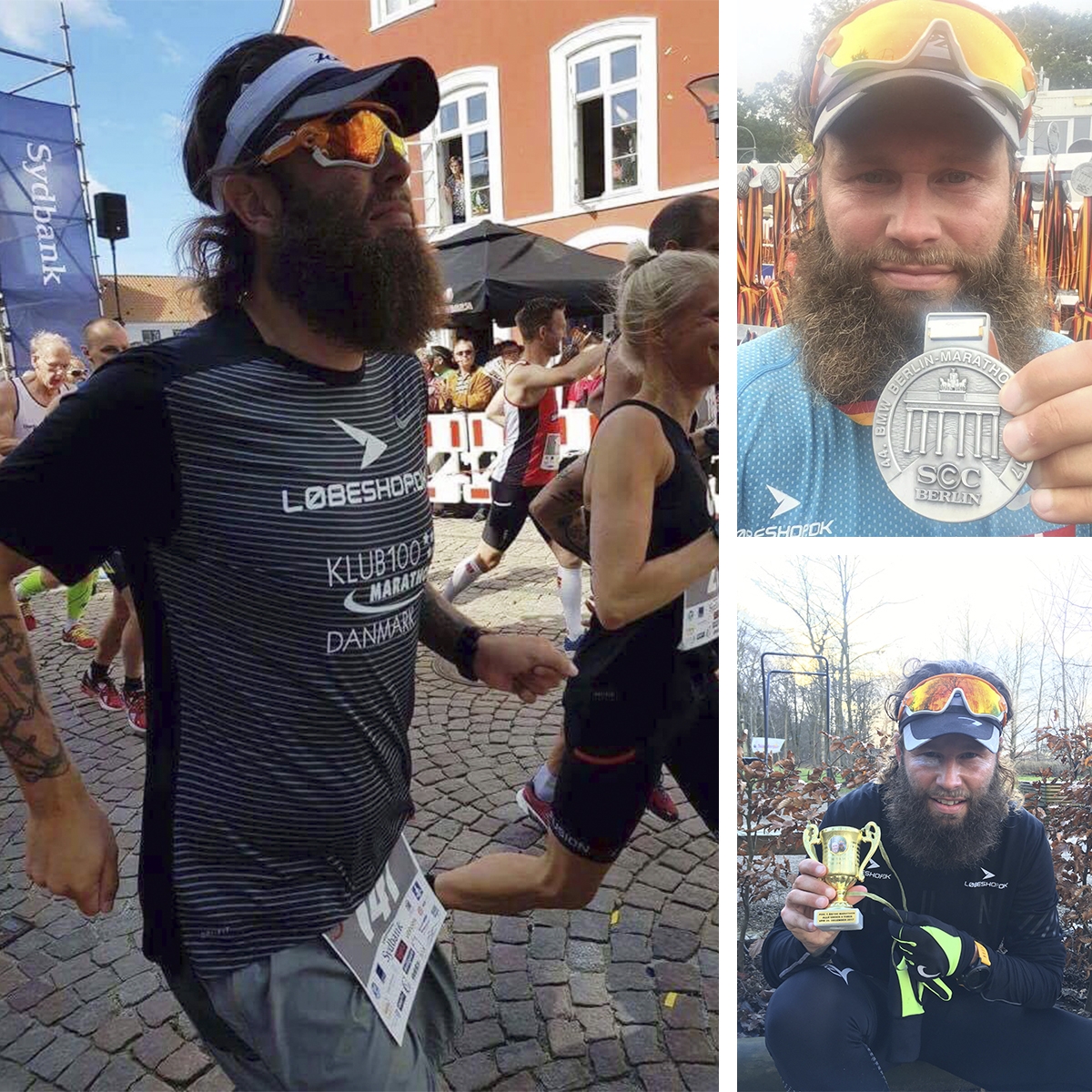 Ulrik Pihl 100 maraton l&oslash;p