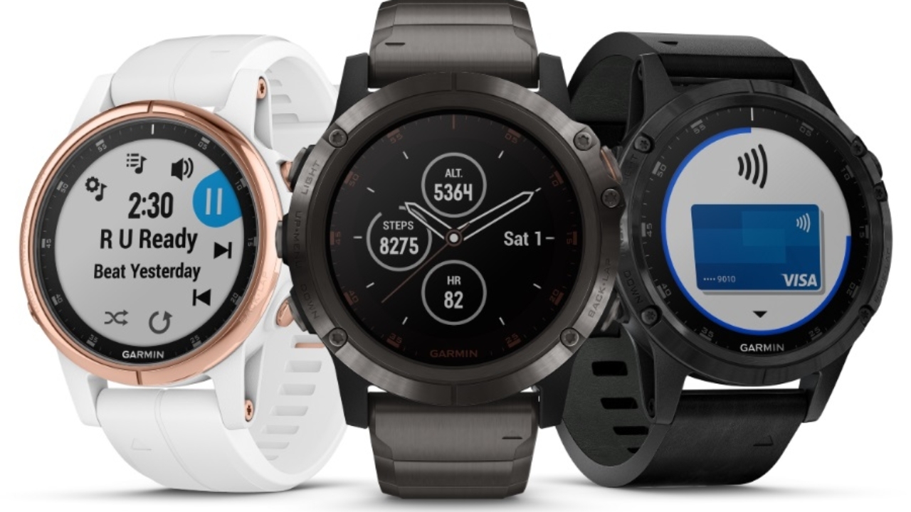 Garmin Fenix 5 PLUS serien