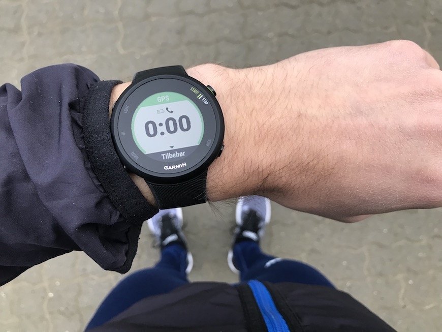 garmin forerunner 45 løb gps anmeldelse