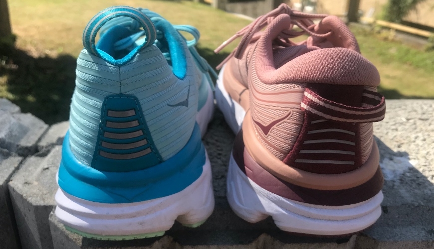 hoka one one bondi 6 vs bondi 7 heel