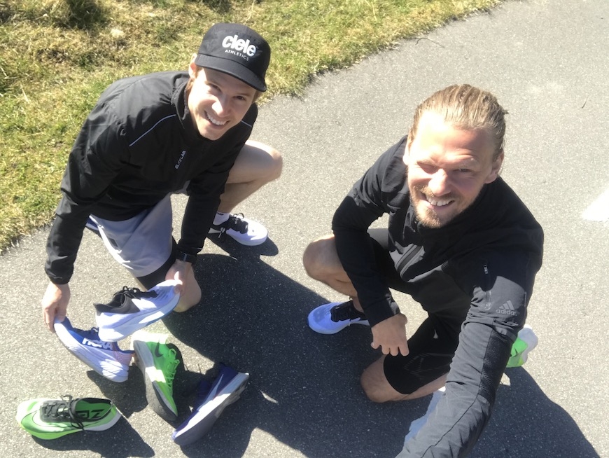 new balance fuelcell tc carbon test