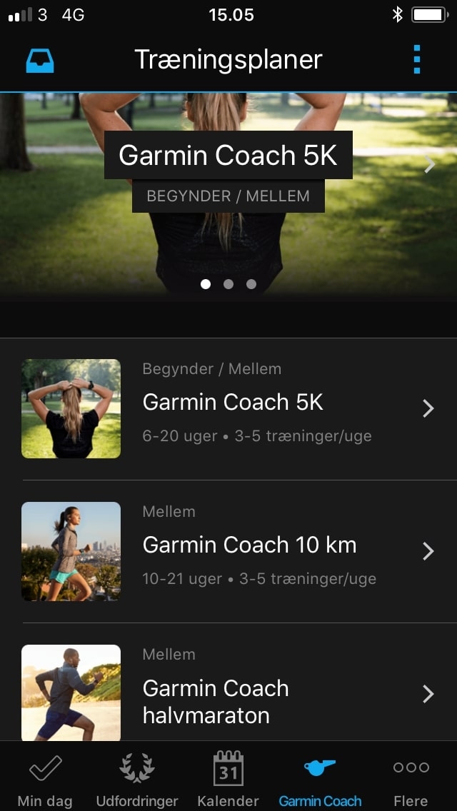 garmin coach