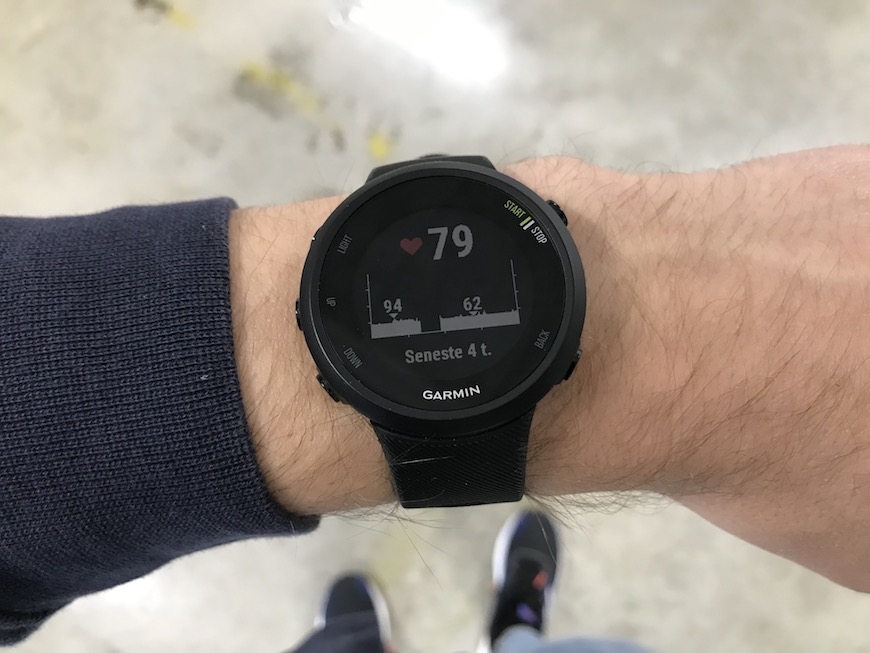 garmin forerunner 45 håndledspulsmåler