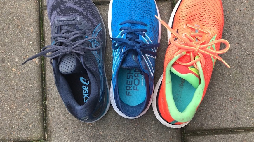 Asics Nimbus 23 vs New Balance 1080 V11 vs Saucony Triumph 18