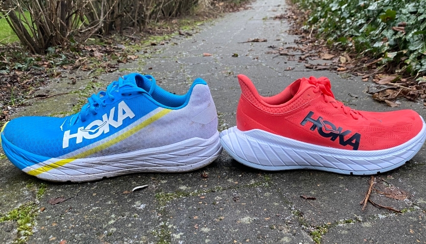 Hoka One One Rocket x vs. Hoka One One Carbon X 2