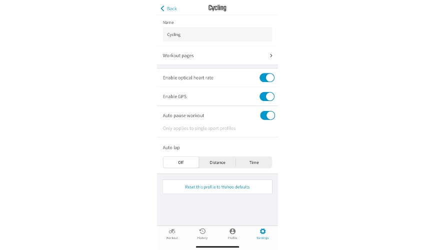 Test Wahoo Elemnt Rival