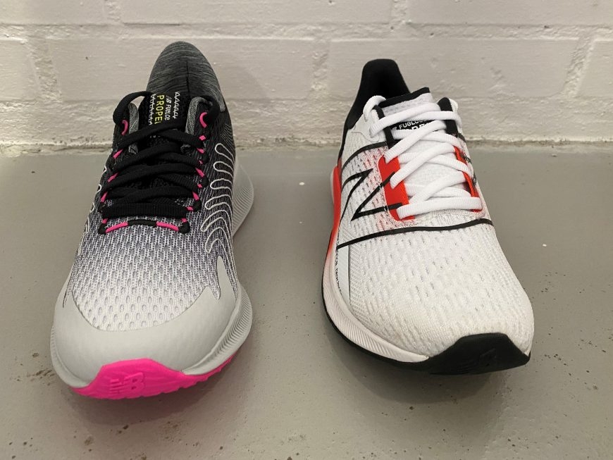 New Balance FuelCell Propel V2 vs V1